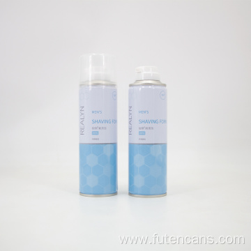 Empty Shaving Foam Aerosol Tin Can